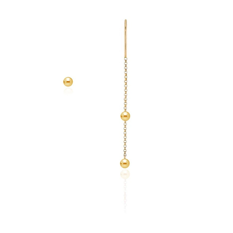 Spheres- Pendulum Earrings