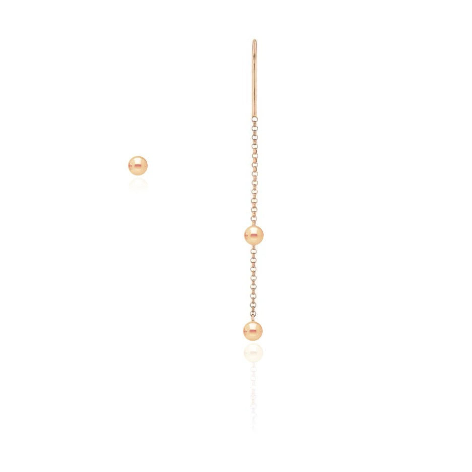 Spheres- Pendulum Earrings