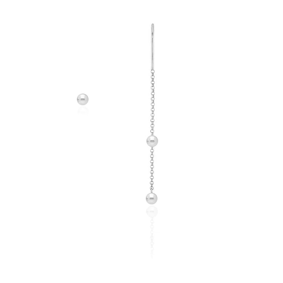 Spheres- Pendulum Earrings